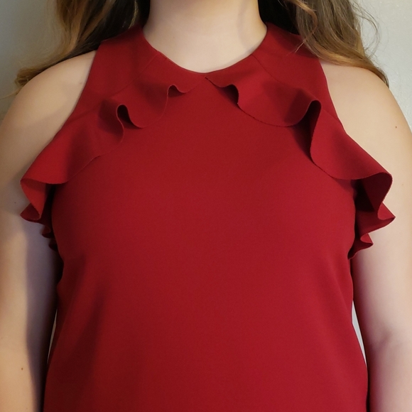 Red Party Dress - Picture 2 of 3